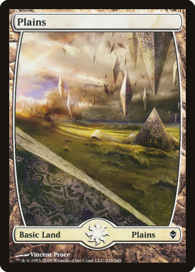 2009 Zendikar Plains common #233 common card image