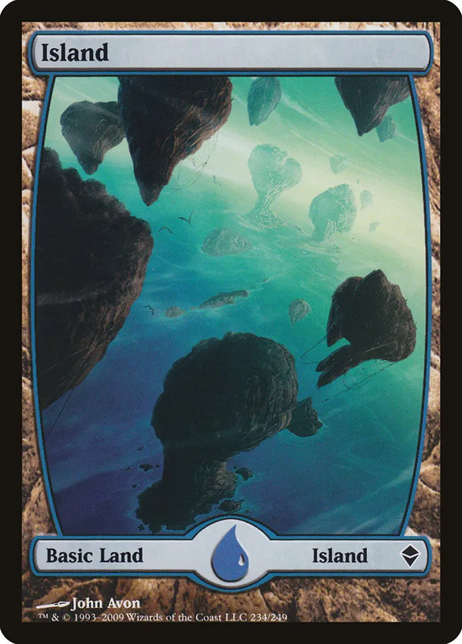 2009 Zendikar Island common #234 common card image
