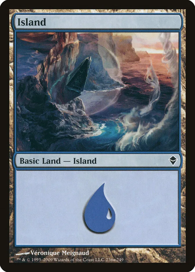 2009 Zendikar Island #236a common card image