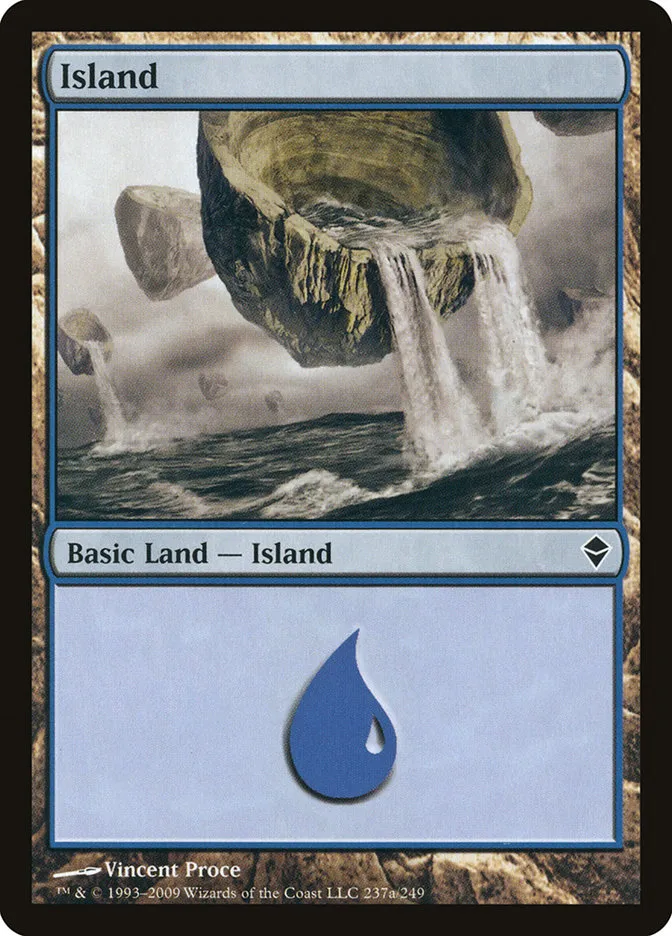 2009 Zendikar Island common #237a common card image