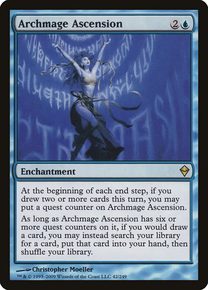 2009 Zendikar Archmage Ascension rare #42 rare card image