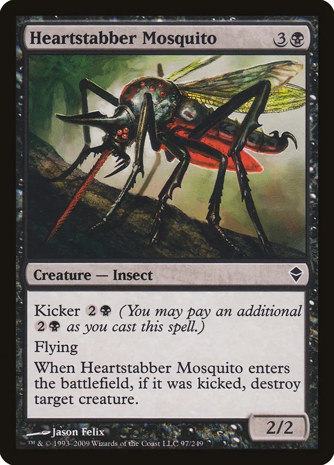 2009 Zendikar Heartstabber Mosquito #97 common card image