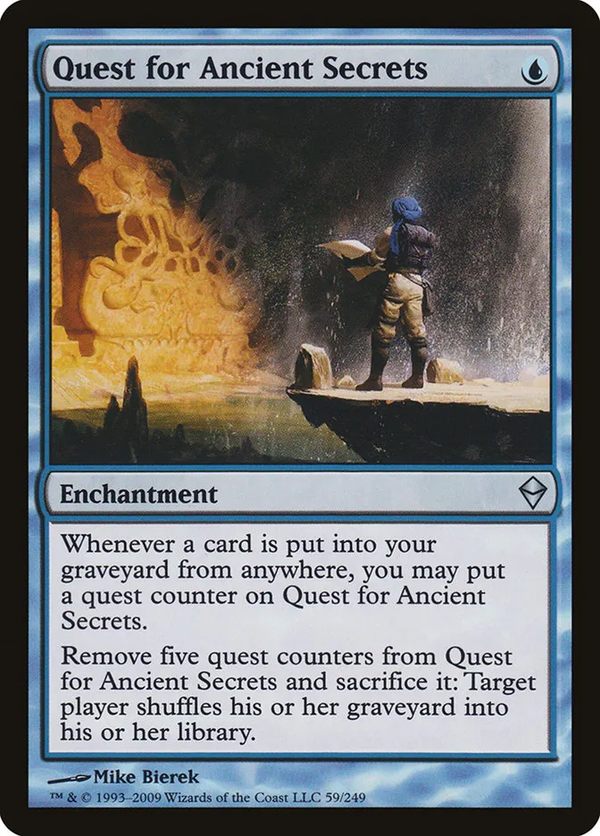 2009 Zendikar Quest for Ancient Secrets uncommon #59 uncommon card image