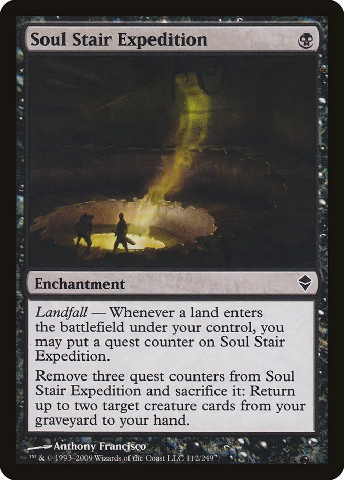 2009 Zendikar Soul Stair Expedition #112 common card image