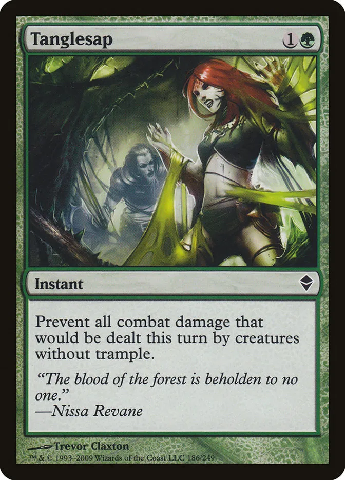 2009 Zendikar Tanglesap common #186 common card image