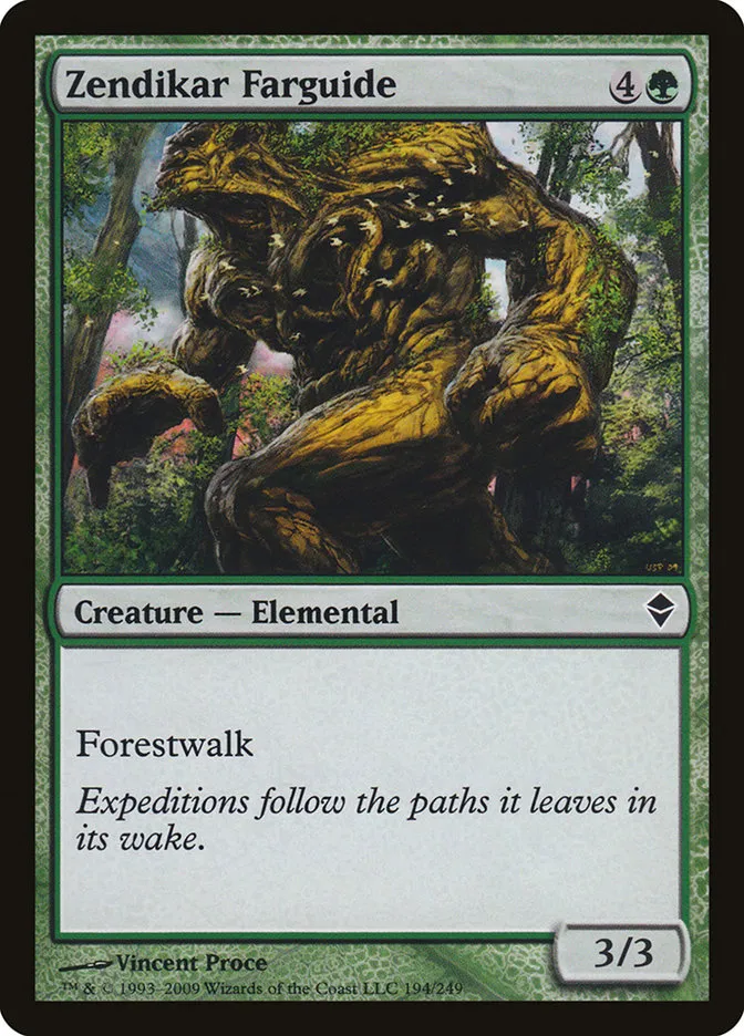 2009 Zendikar Zendikar Farguide #194 common card image
