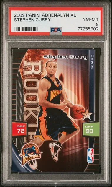 2009 Panini Adrenalyn Xl Stephen Curry #no-number card image
