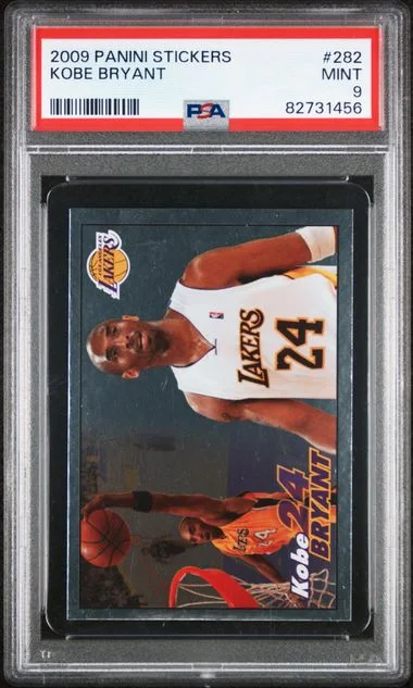 2009 Panini Kobe Bryant Stickers #282 card image
