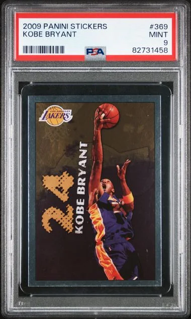 2009 Panini Kobe Bryant Stickers #369 card image