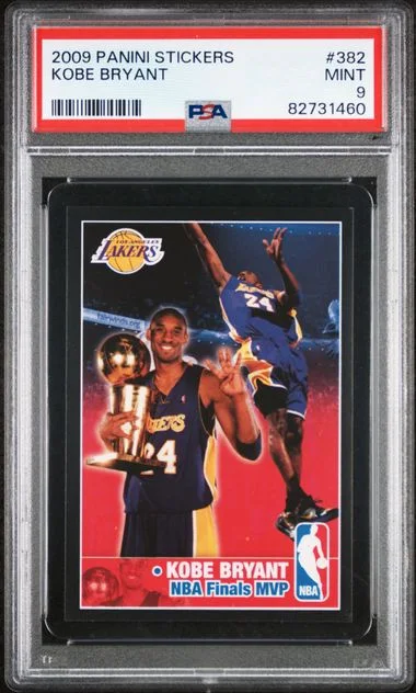 2009 Panini Kobe Bryant Stickers #382 card image