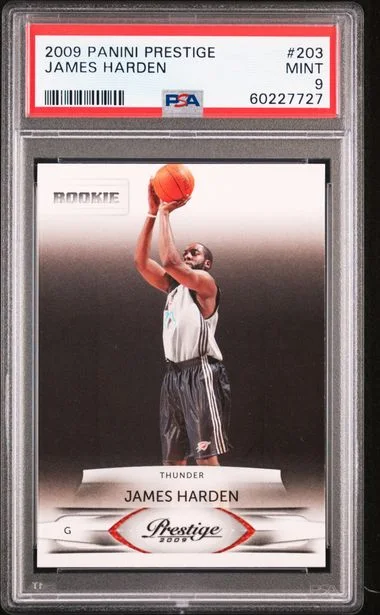 2009 Panini Prestige James Harden #203 card image