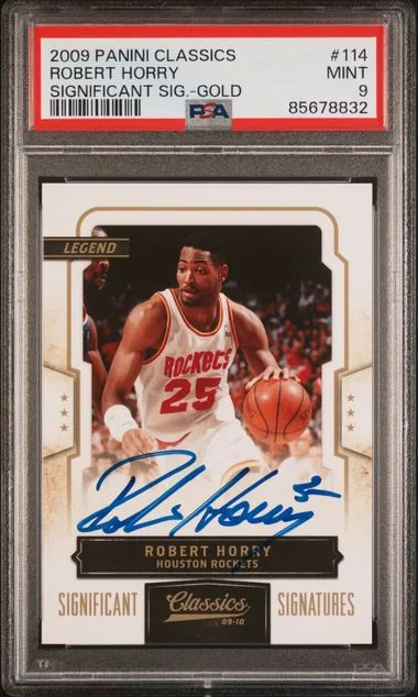 2009 Panini Robert Horry Classics Significant Signatures-Gold #114 card image