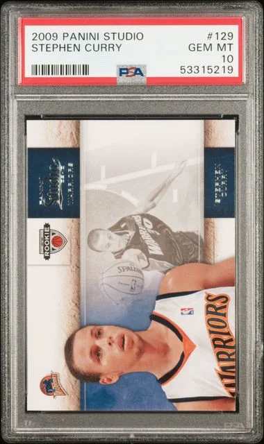 2009 Panini Stephen Curry Studio #129 card image