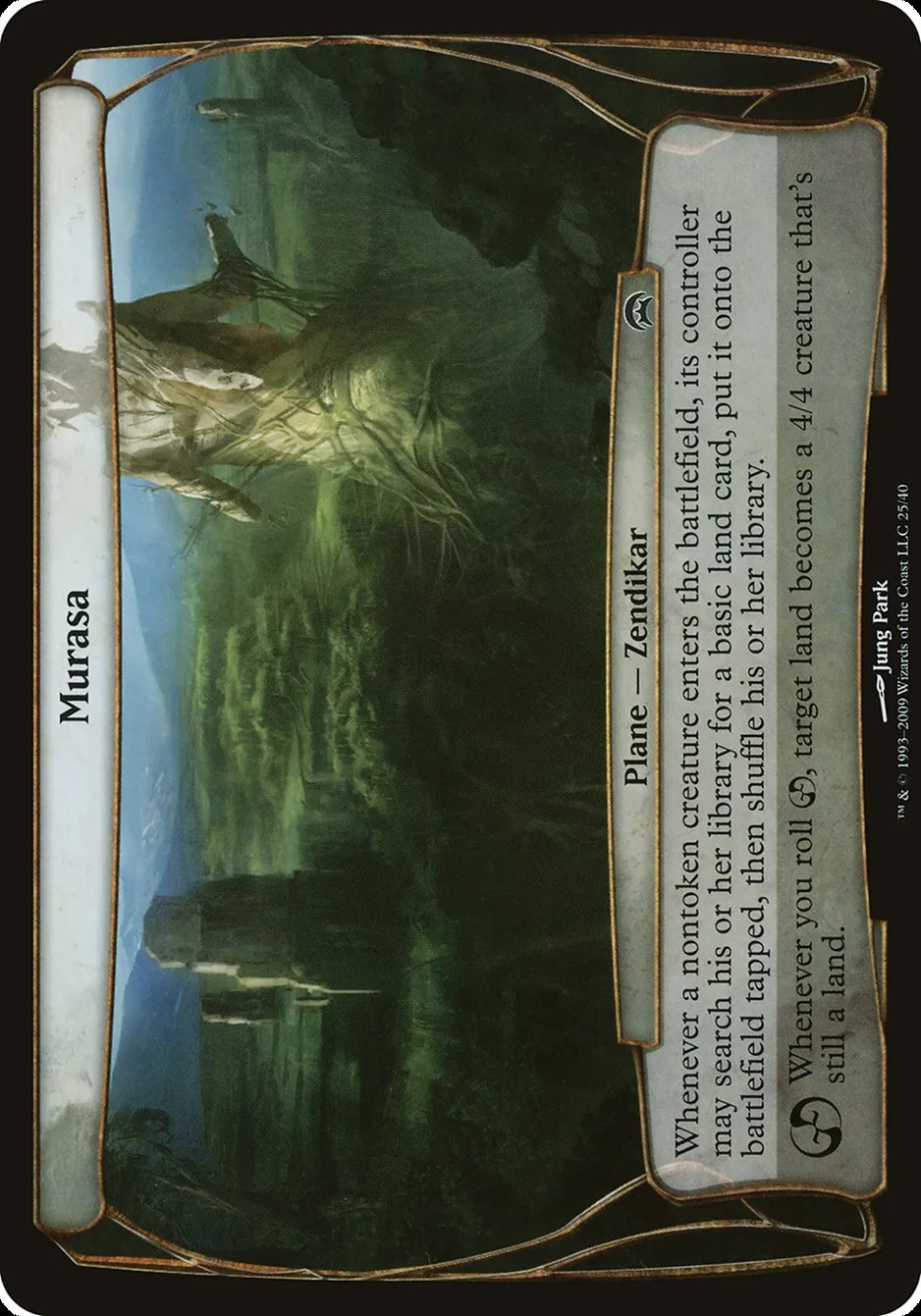 2009 Planechase Planes Murasa common #25 unlisted card image