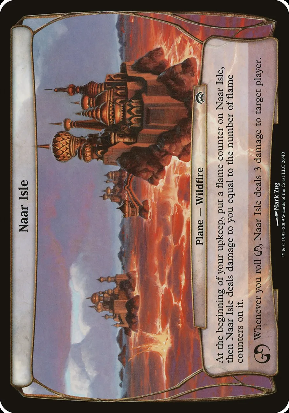 2009 Planechase Planes Naar Isle common #26 unlisted card image