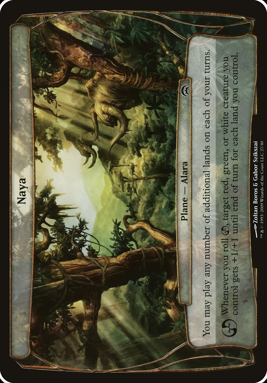 2009 Planechase Planes Naya common #27 unlisted card image