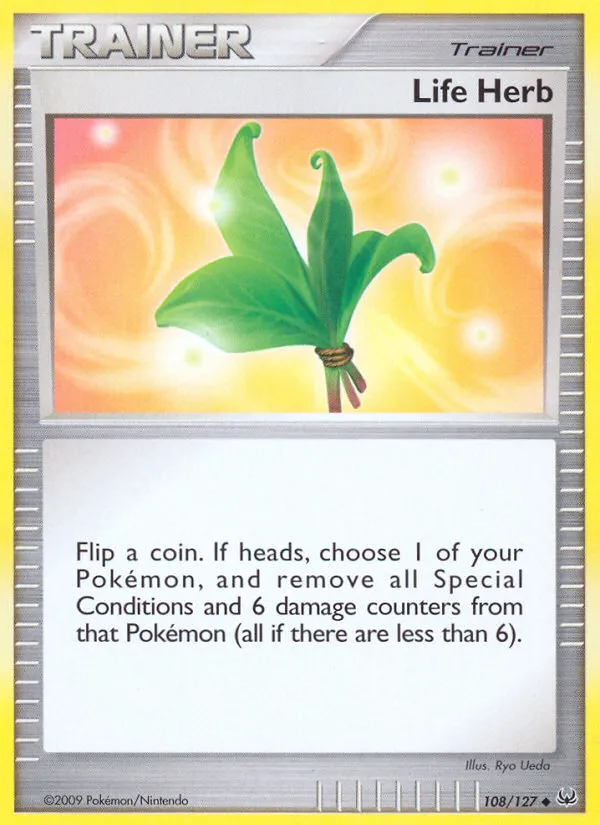2009 Platinum Life Herb Uncommon #108/127 Uncommon card image