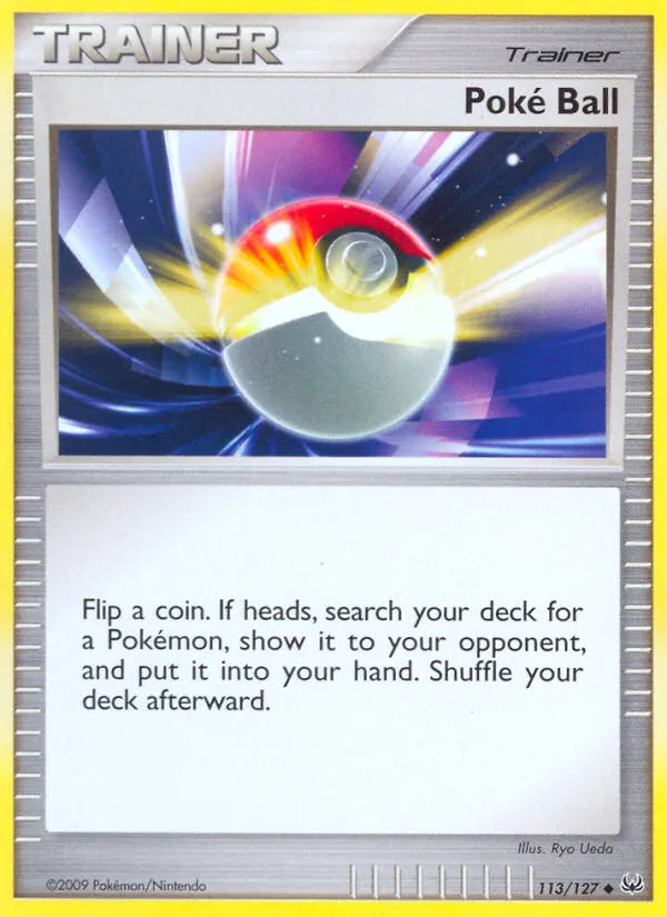 2009 Platinum Poké Ball Uncommon #113/127 Uncommon card image