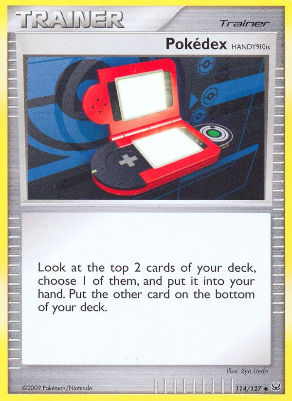 2009 Platinum Pokédex HANDY910is Uncommon #114/127 Uncommon card image
