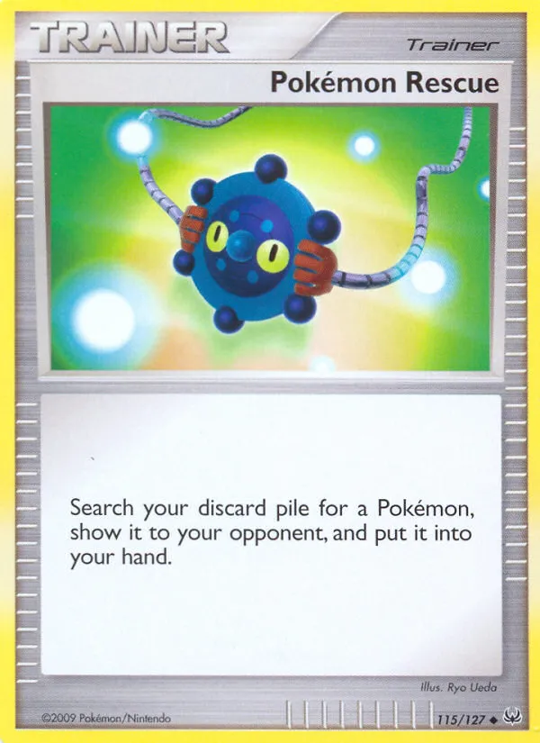 2009 Platinum Pokémon Rescue Uncommon #115/127 Uncommon card image