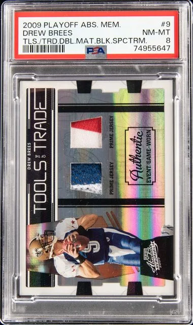 2009 Playoff Absolute Memorabilia Drew Brees Tools Of The Trade #9 card image