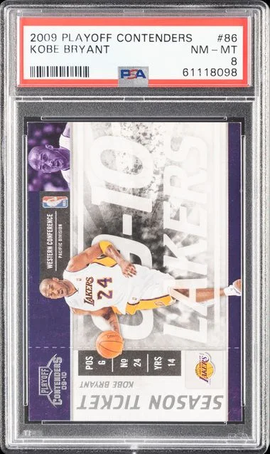 2009 Playoff Contenders Kobe Bryant #86 card image