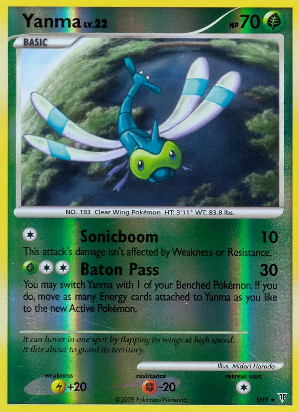 2009 Supreme Victors Yanma #088/147 Uncommon card image