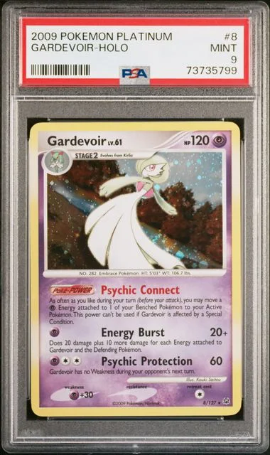 2009 Pokemon Platinum Gardevoir-Holofoil #8 card image