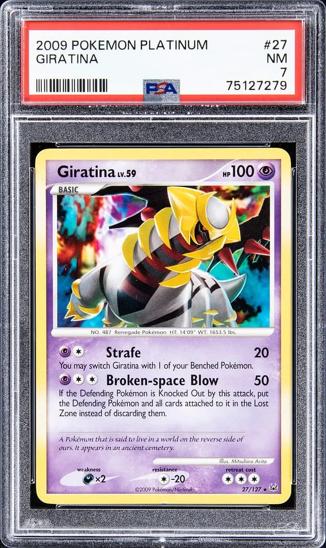 2009 Pokemon Platinum Giratina #27 card image