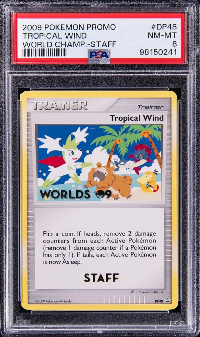 2009 Pokemon Promo World Championships Staff Tropical Wind #DP48 card image