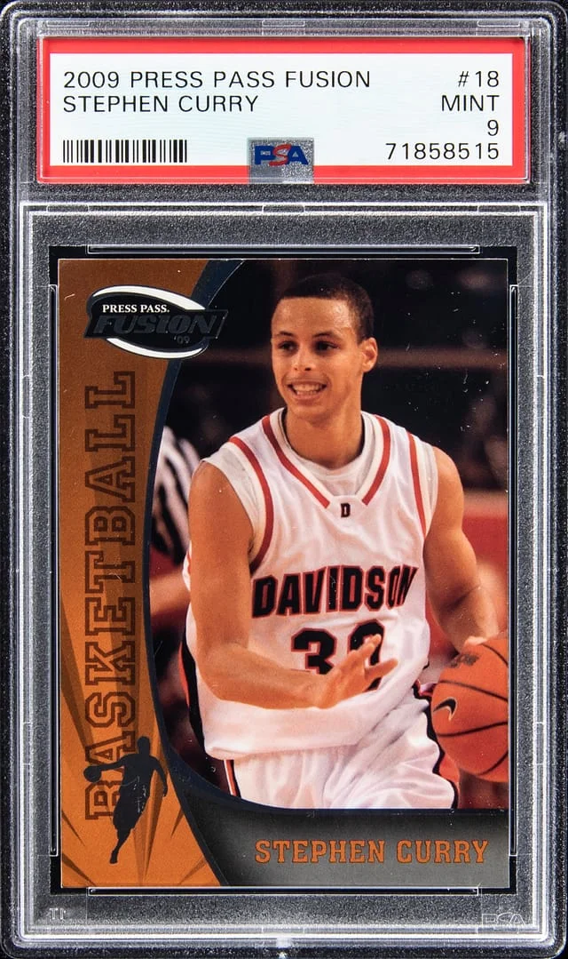 2009 Press Pass Fusion Stephen Curry #18 card image