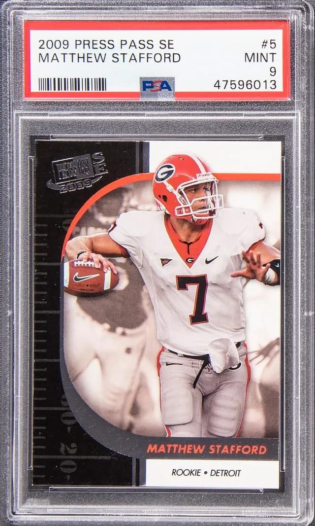 2009 Press Pass SE Mathew Stafford #5 card image