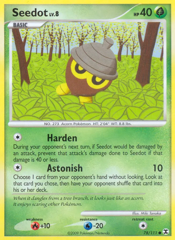 2009 Rising Rivals Seedot Common #078/111 Common card image