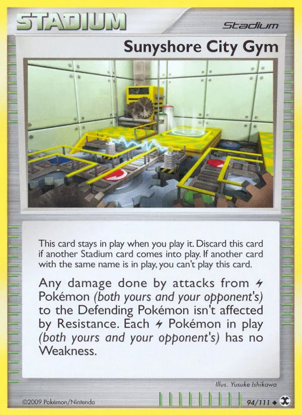 2009 Rising Rivals Sunyshore City Gym Uncommon #094/111 Uncommon card image