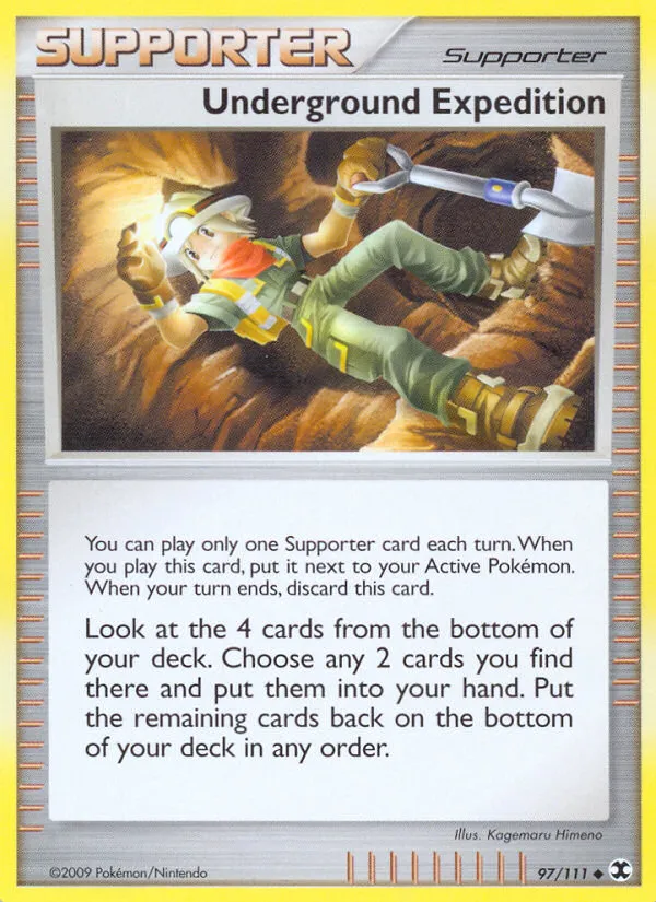 2009 Rising Rivals Underground Expedition Uncommon #097/111 Uncommon card image