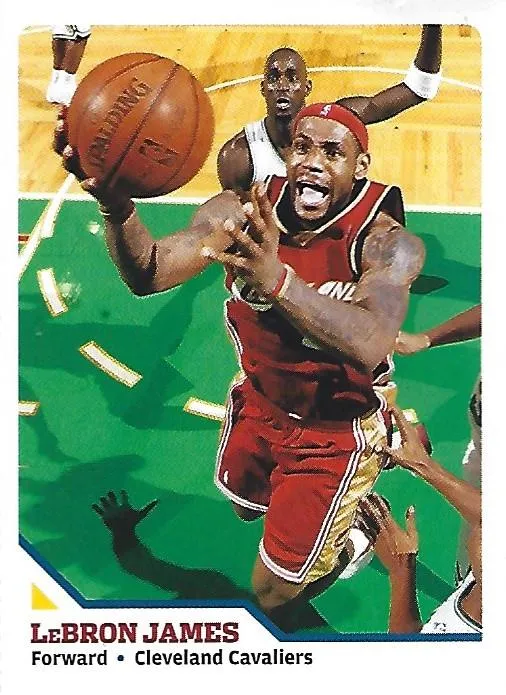 2009 Sports Illustrated for Kids Lebron James #381 card image
