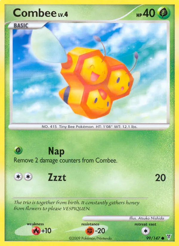 2009 Supreme Victors Combee Common #099/147 Common card image