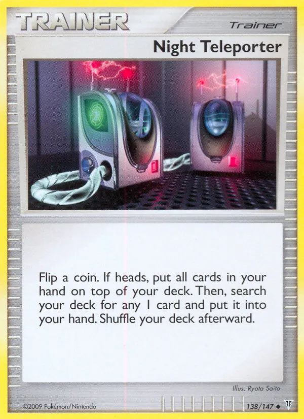 2009 Supreme Victors Night Teleporter #138/147 Uncommon card image