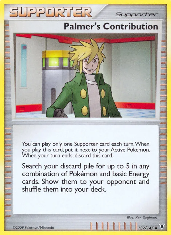 2009 Supreme Victors Palmer's Contribution #139/147 Uncommon card image