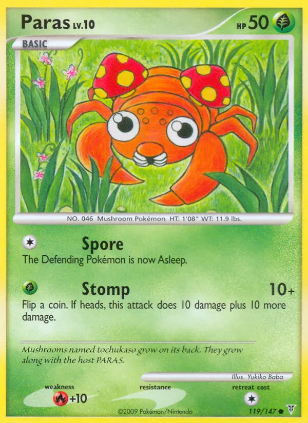 2009 Supreme Victors Paras #119/147 Common card image