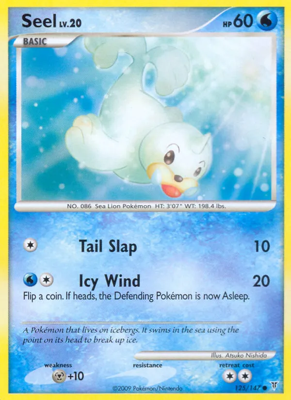 2009 Supreme Victors Seel #125/147 Common card image