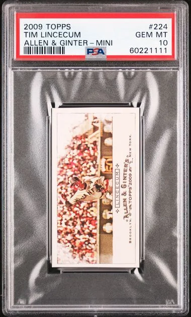 2009 Topps Allen & Ginter Tim Lincecum #224 card image