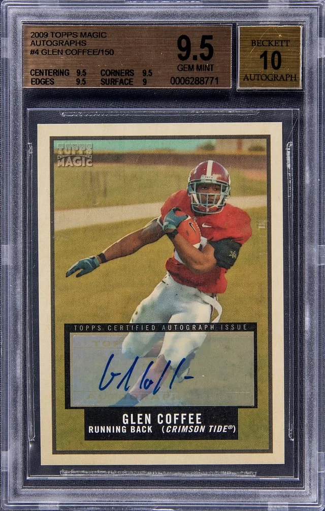2009 Topps Glen Coffee Magic #4 card image