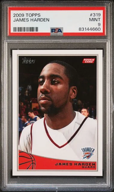 2009 Topps James Harden #319 card image