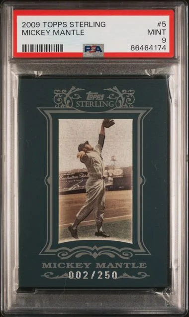 2009 Topps Sterling Mickey Mantle #5 card image