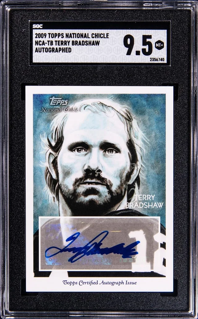 2009 Topps Terry Bradshaw National Chicle #NCA-TB card image