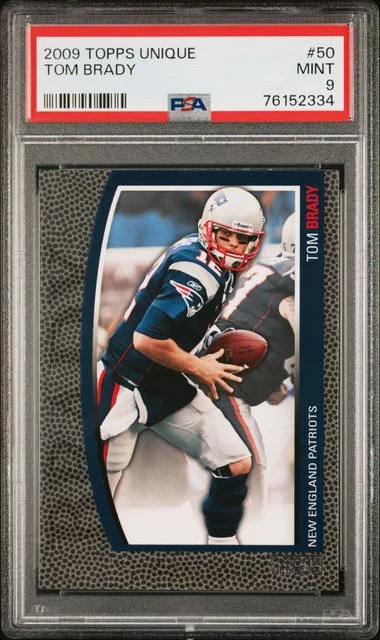 2009 Topps Tom Brady Unique #50 card image