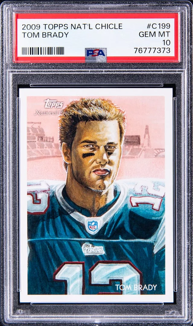 2009 Topps Tom Brady National Chicle #C199 card image
