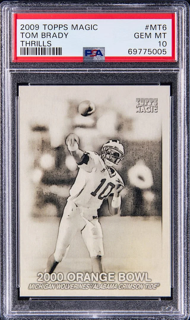 2009 Topps Tom Brady Magic Thrills #MT6 card image