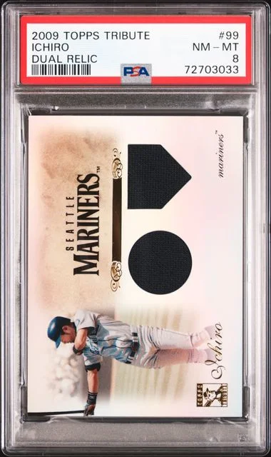 2009 Topps Tribute Ichiro Dual Relic #99 card image